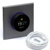 Терморегулятор Heat Plus BHT-6000-S WI-FI сенсорный 16А серебряный (BHT6000SWF)- Фото 4